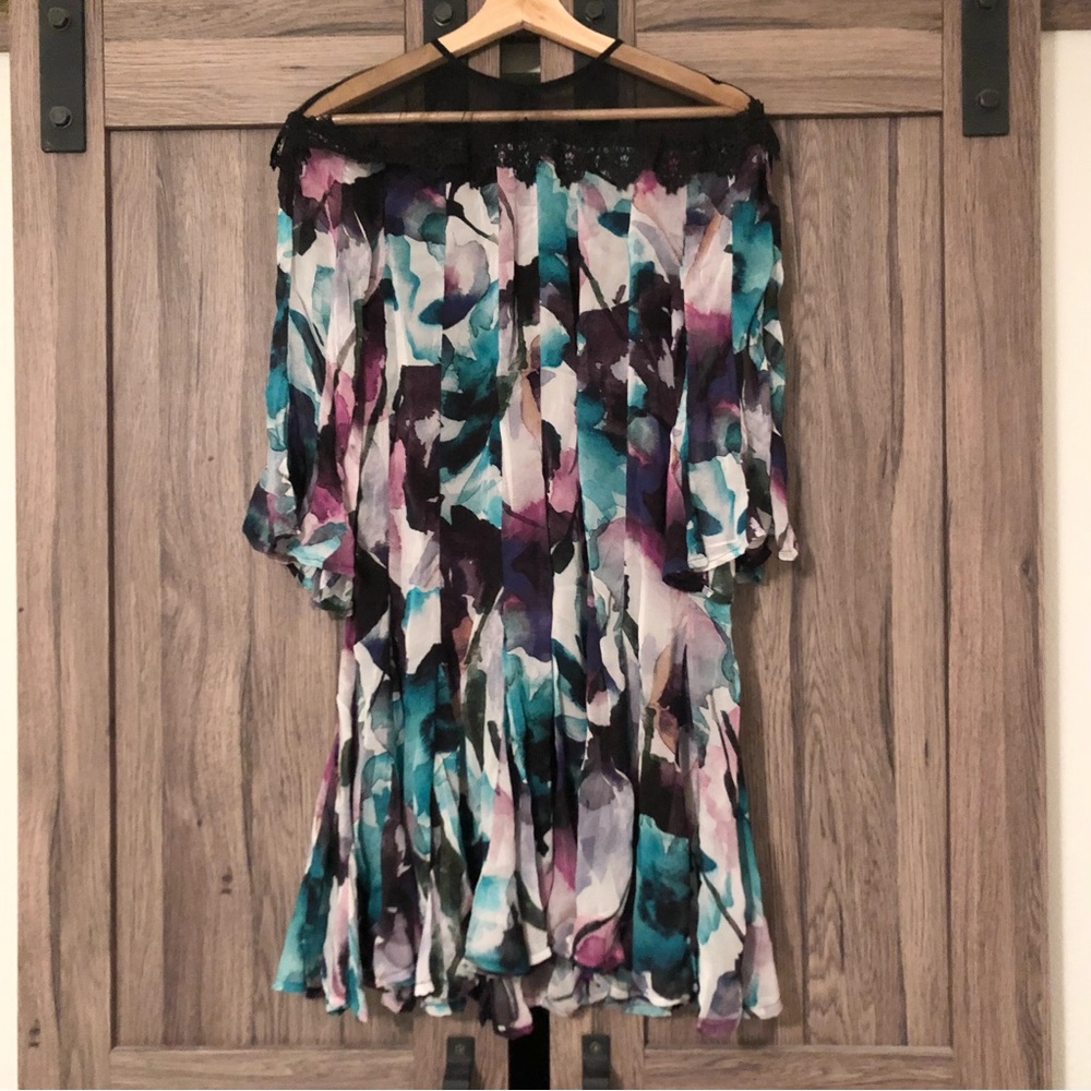 Anthropologie Flutter-Sleeve Dress - Picture 2 of 7